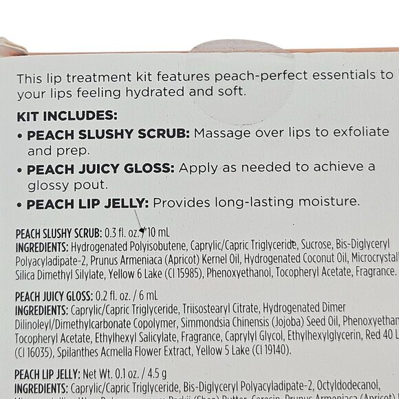 Ulta Beauty Lip Treatment Kits One In A Melon Feeling Peachy Gloss Scrub Balm - Picture 9 of 10